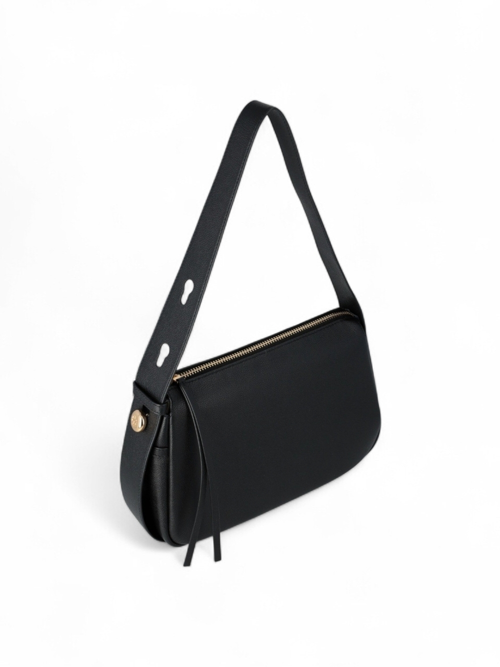 Tory Burch Romy Pebbled Leather Shoulder Bag - Picture 5 of 9